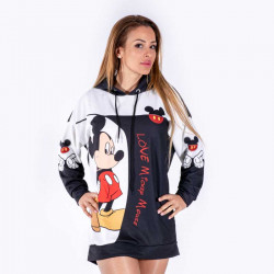 Спортно-елегантен дамски суитшърт Mickey Mause Спортно-елегантен дамски суитшърт Mickey Mause