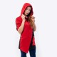 Спортно-елегантен дамски суитшърт New color в цвят червено