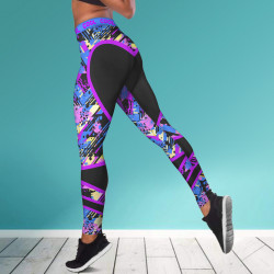 Дамски спортен клин с повдигащ и стягащ ефект 7308