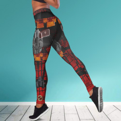 Дамски спортен клин с повдигащ и стягащ ефект 7307