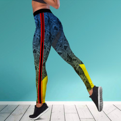 Дамски спортен клин с повдигащ и стягащ ефект 7317