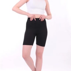 Дамски спортен къс клин Дени в черен цвят Дамски спортен къс клин Дени в черен цвят