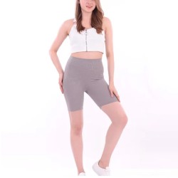 Дамски спортен къс клин Дени в кремав цвят Дамски спортен къс клин Дени в кремав цвят