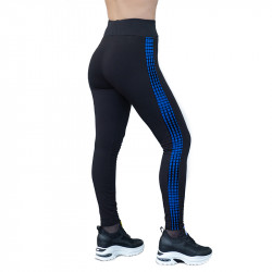 Трикотажен спортен еластичен дамски клин с кант