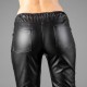 Стилен дамски кожен панталон Стилен дамски кожен панталон