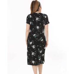 Елегантна макси дамска рокля Нежни цветчета