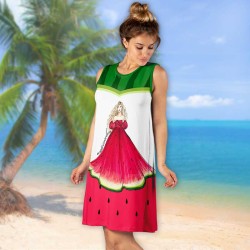 Лятна дамска рокля Watermelon Princess 11755 Лятна дамска рокля Watermelon Princess 11755