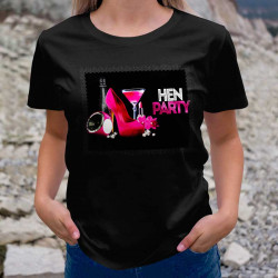 Едноцветнa дамскa тенискa с платка HEN PARTY Едноцветнa дамскa тенискa с платка HEN PARTY