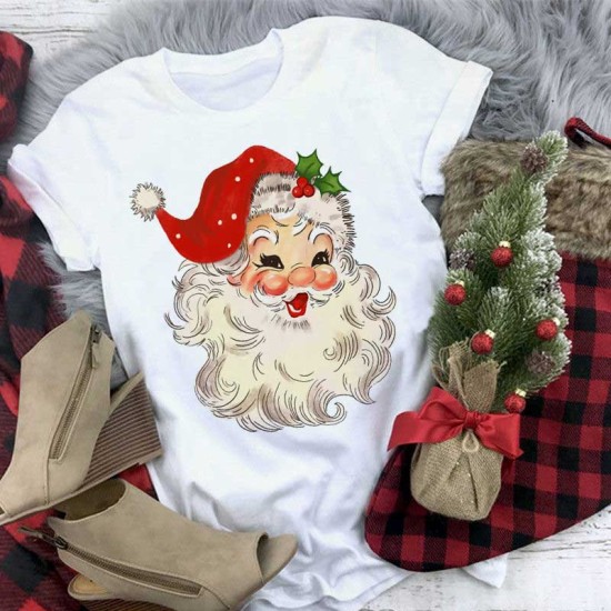 Купи 2 тениски, вземи 3та подарък COOL с Коледна щампа 10863