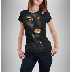 ДАМСКА ТЕНИСКА 3D ПРИНТ A DARK WOMAN