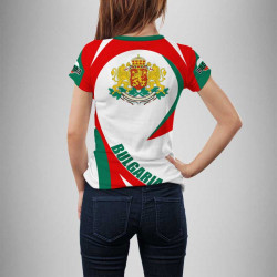 ДАМСКА ТЕНИСКА 3D ПРИНТ БЪЛГАРСКА СИЛА