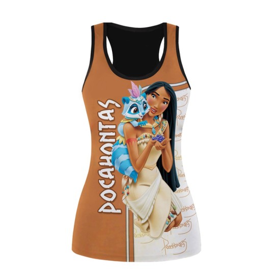 3D спортен дамски потник Pocahontas 8930