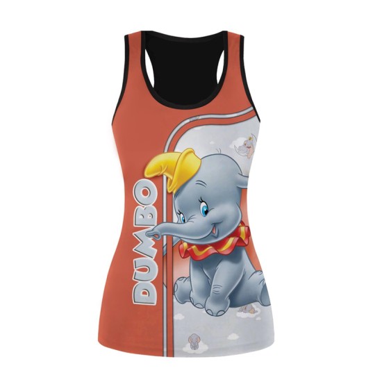 3D спортен дамски потник Dumbo 8931