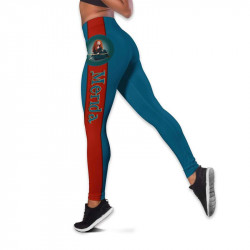 Ефектен дамски спортен клин с принт 8968