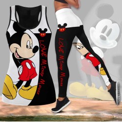 Ефектен дамски спортен комлект Love Mickey