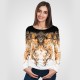 3D дамска блуза принт # 7251