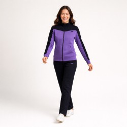 Дамски спортен екип Аксиния с лилаво