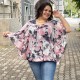Туника тип пончо с подплата Иванина