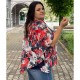 Туника тип пончо с подплата Славея