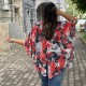 Туника тип пончо с подплата Славея