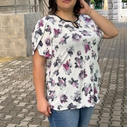 Комфортна дамска туника с ефектни ръкави Калина Комфортна дамска туника с ефектни ръкави Калина