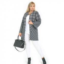 Елегантно дамско палто есен - зима Зия