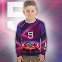 Детска блуза за момче с принт Aspthalt