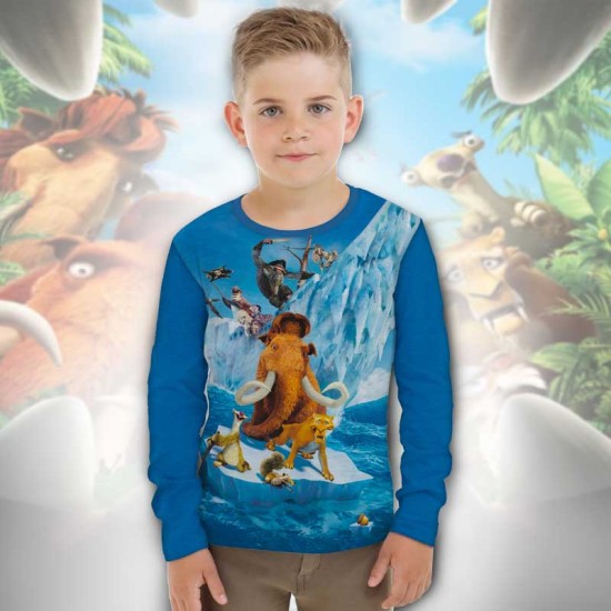 Детска блуза за момче Ледена епоха