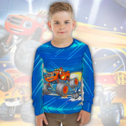 Детска блуза за момче Пламъчко