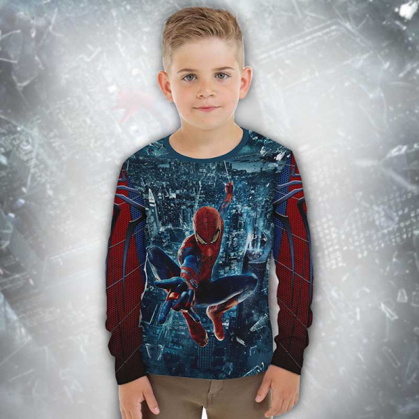 Детска блуза за момче Спайдермен