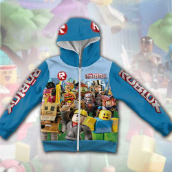 3D Детски суитшърт за момче Roblox 3D Детски суитшърт за момче Roblox