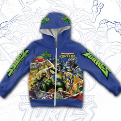 3D Детски суитшърт за момче Костенурките нинджа 3D Детски суитшърт за момче Костенурките нинджа