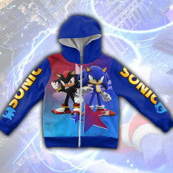 3D Детски суитшърт за момче Соник