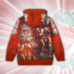 3D Детски суитшърт за момче Liverpool