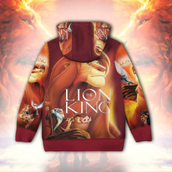 3D Детски суитшърт за момиче и момче Цар Лъв 3D Детски суитшърт за момиче и момче Цар Лъв