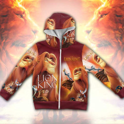 3D Детски суитшърт за момиче и момче Цар Лъв 3D Детски суитшърт за момиче и момче Цар Лъв