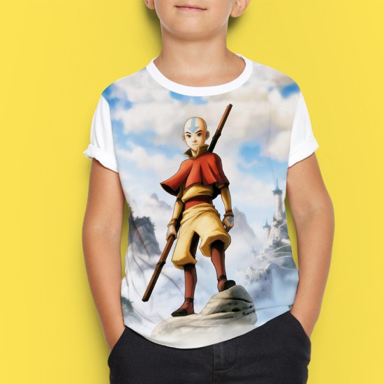 Детска тениска с принт анимация Аватар