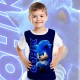 Детска тениска за момче и момиче Соник 13508