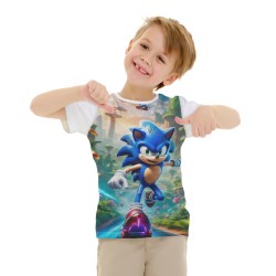 Детска тениска за момче и момиче Соник 13510