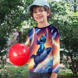 Детска блуза за момиче и момче Stitch 13821