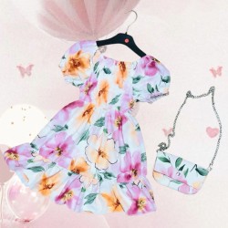 Стилна детска рокля Ванеса Стилна детска рокля Ванеса