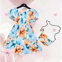 Стилна детска рокля Емилия