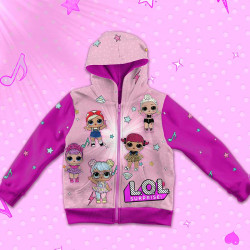 3D Детски суитшърт за момиче ЛОЛ