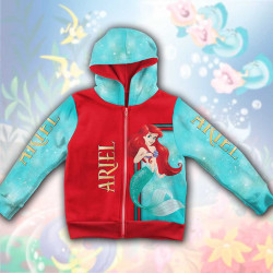 3D Детски суитшърт за момиче Ariel 3D Детски суитшърт за момиче Ariel