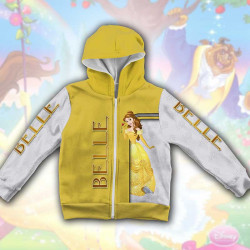 3D Детски суитшърт за момиче Belle 3D Детски суитшърт за момиче Belle