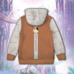 3D Детски суитшърт за момиче Анимационен Pacahontas