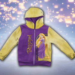 3D Детски суитшърт за момиче Rapunzel 3D Детски суитшърт за момиче Rapunzel