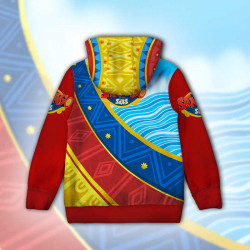 3D Детски суитшърт за момиче и момче Сантяго 10601