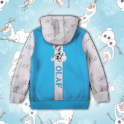 3D Детски суитшърт за момиче и момче Олаф 10608