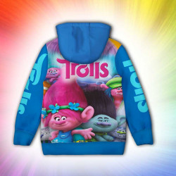 3D Детски суитшърт за момиче и момче Тролчета 3D Детски суитшърт за момиче и момче Тролчета